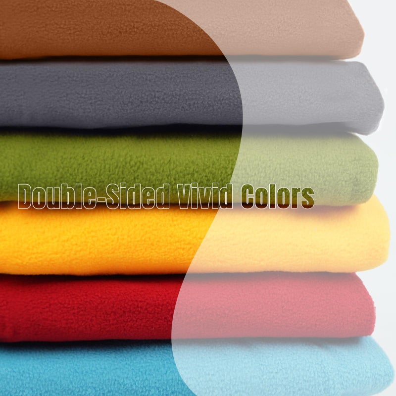 DENTRUN Reversible Dog Coat - Windproof Polar Fleece Vest with Reflective Neck Strips, Hook & Loop Closures, Easy-On Cold Weather Jacket for Medium Puppies (Medium Dogs Gear) - Image 4